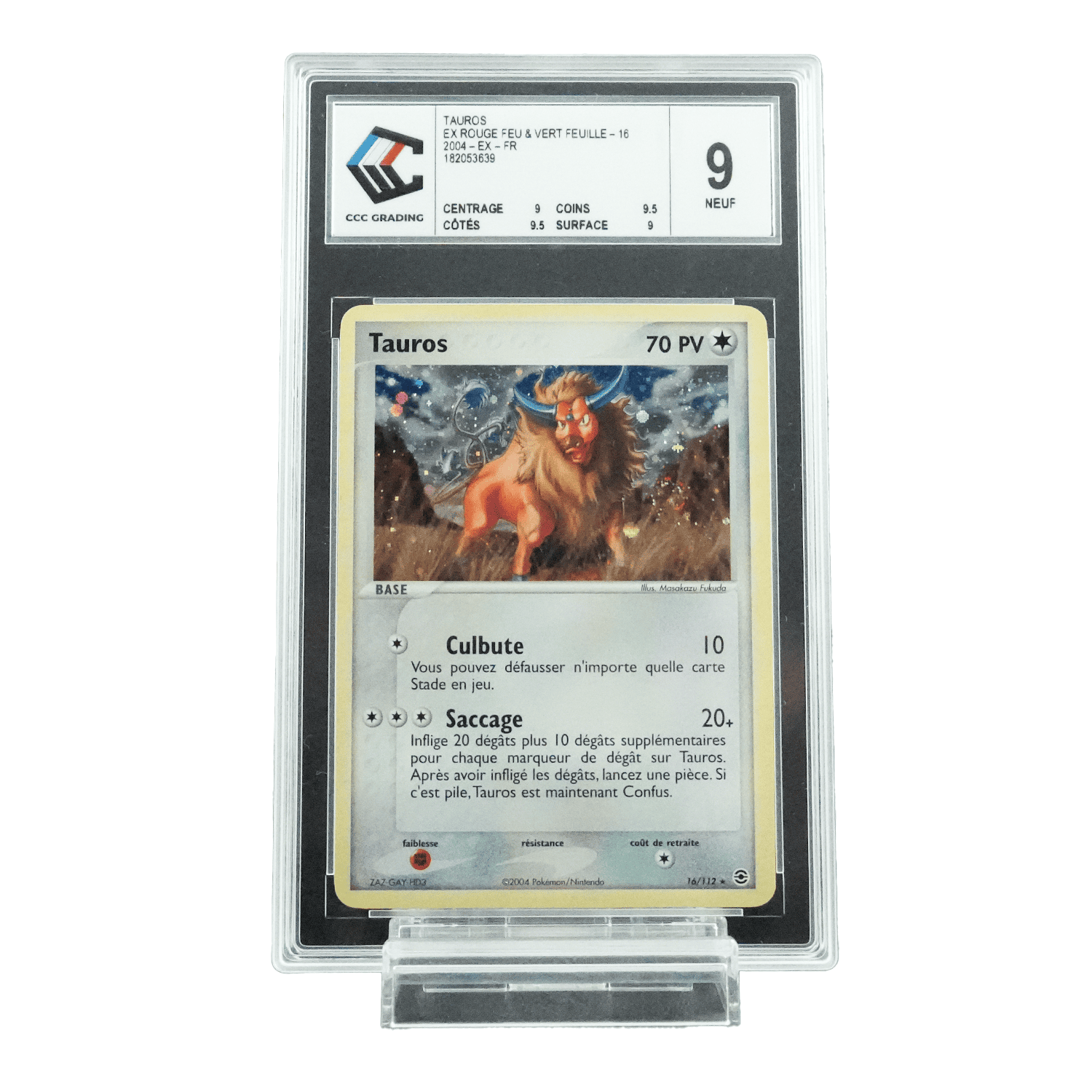 Tauros Ex RFVF Holo CCC 9