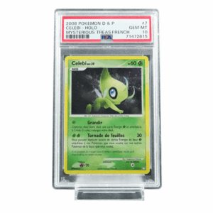 Celebi Niv.39  Holo D&P Trésors Mystérieux PSA 10