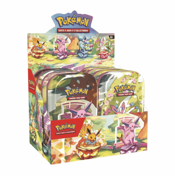 Display mini tins EV8.5 Évolutions Prismatiques