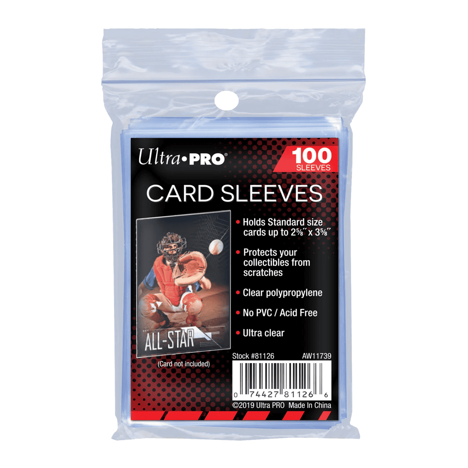 Paquet de 100 sleeves Ultra Pro