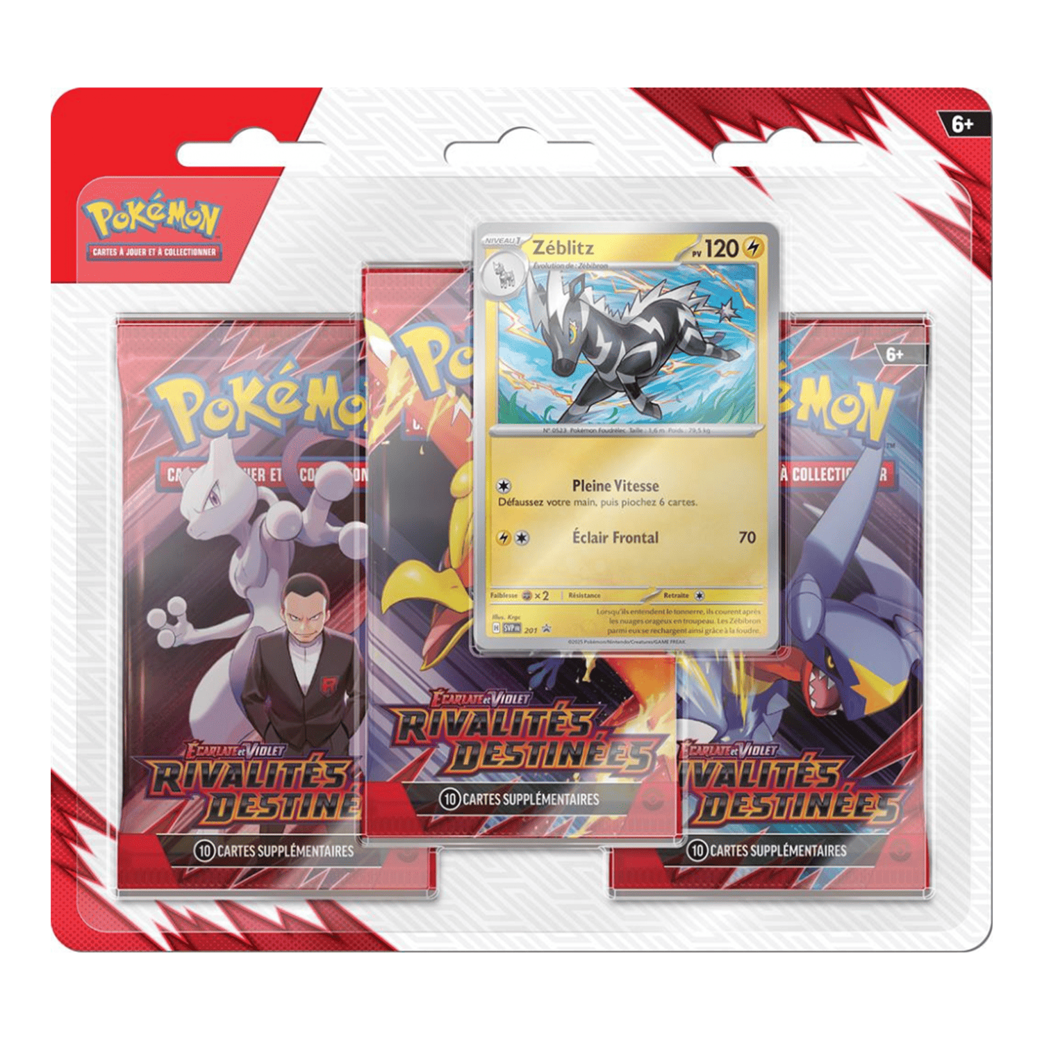 Tripack EV10 Rivalitées Destinées (Promo Zéblitz)