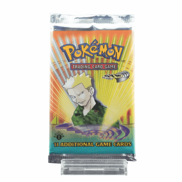Booster Gym heroes édition 1 Lt. Surge
